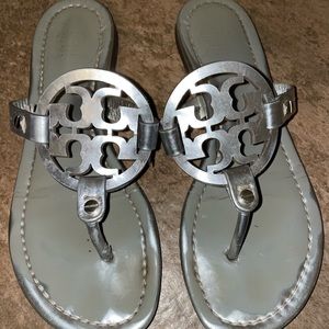 Tory Burch sandals silver size 7